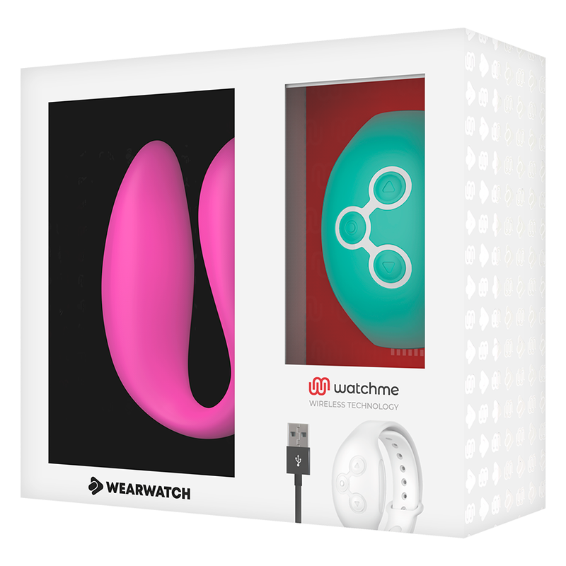 WEARWATCH - DUAL TECHNOLOGY WATCHME VIBRATOR FUCHSIA / ZEEWATER