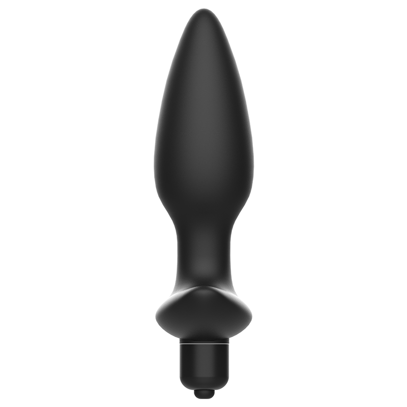ADDICTED TOYS - MASSAGE-ANAALPLUG MET TRILLING ZWART